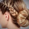 2 braids into a bun